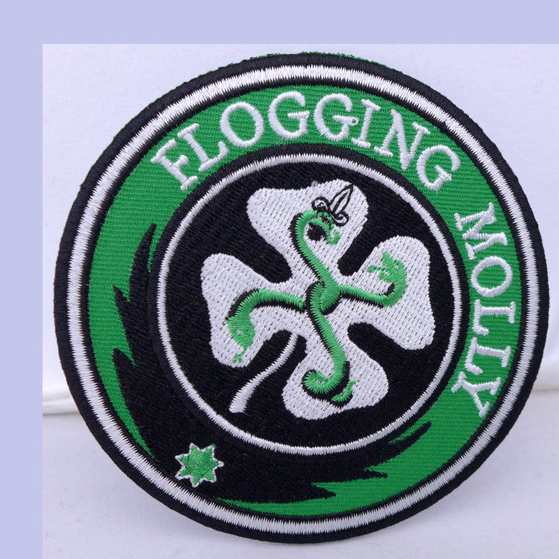 Flogging Molly Shamrock Patch