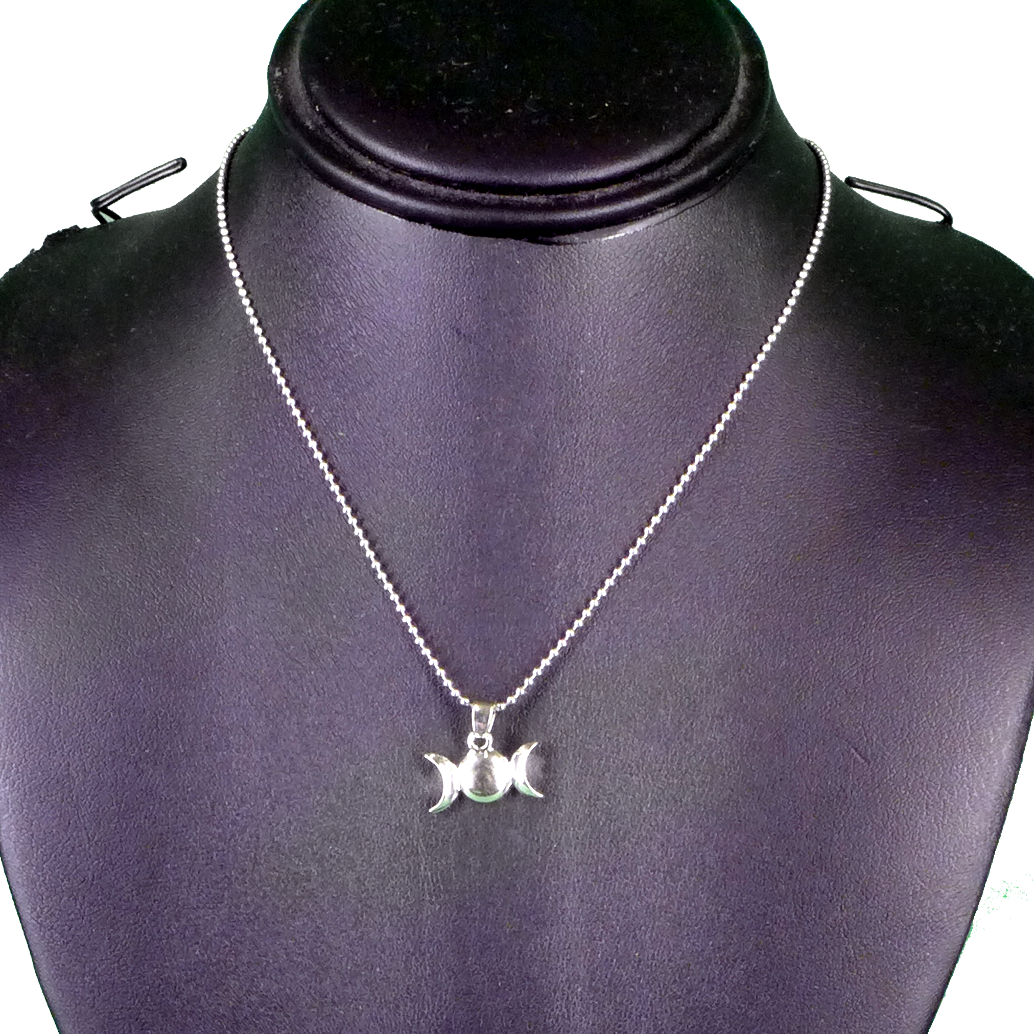 Goddess Moon Symbol Mini Necklace