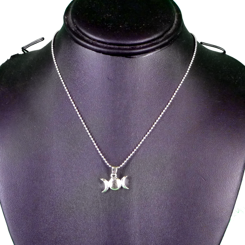 Goddess Moon Symbol Mini Necklace
