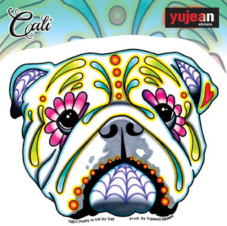 Cali English Bulldog Sticker
