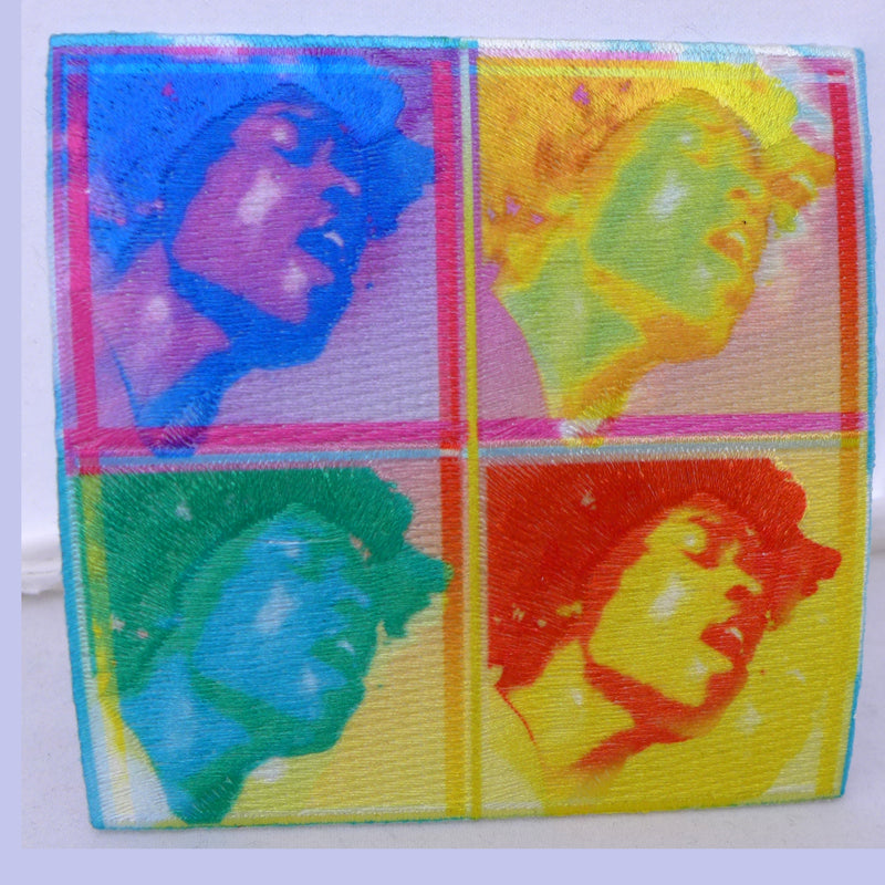 Hendrix 4 Squares Patch