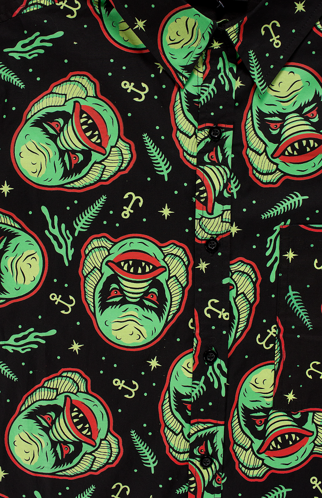 Creature Button Down
