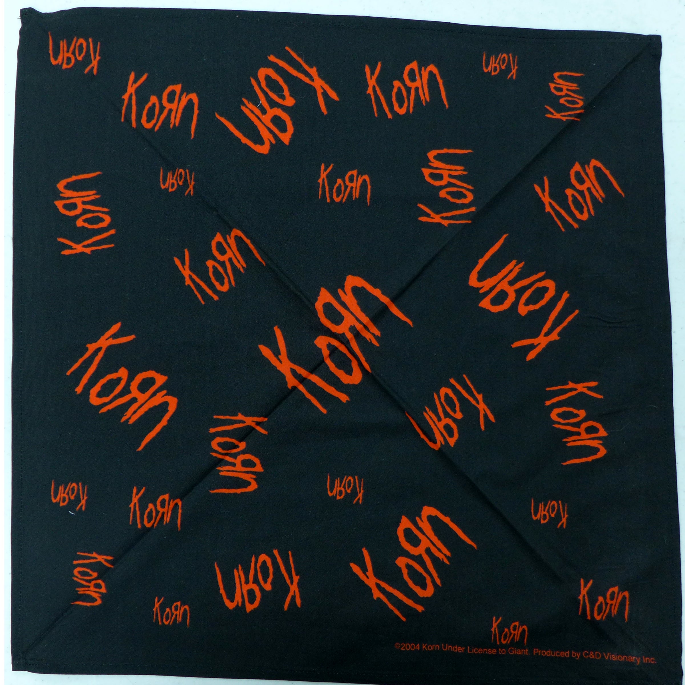Korn Red Logo Bandana