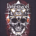 Lamb of God All Seeing Red T-Shirt