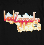Led Zeppelin II Logo With Clouds