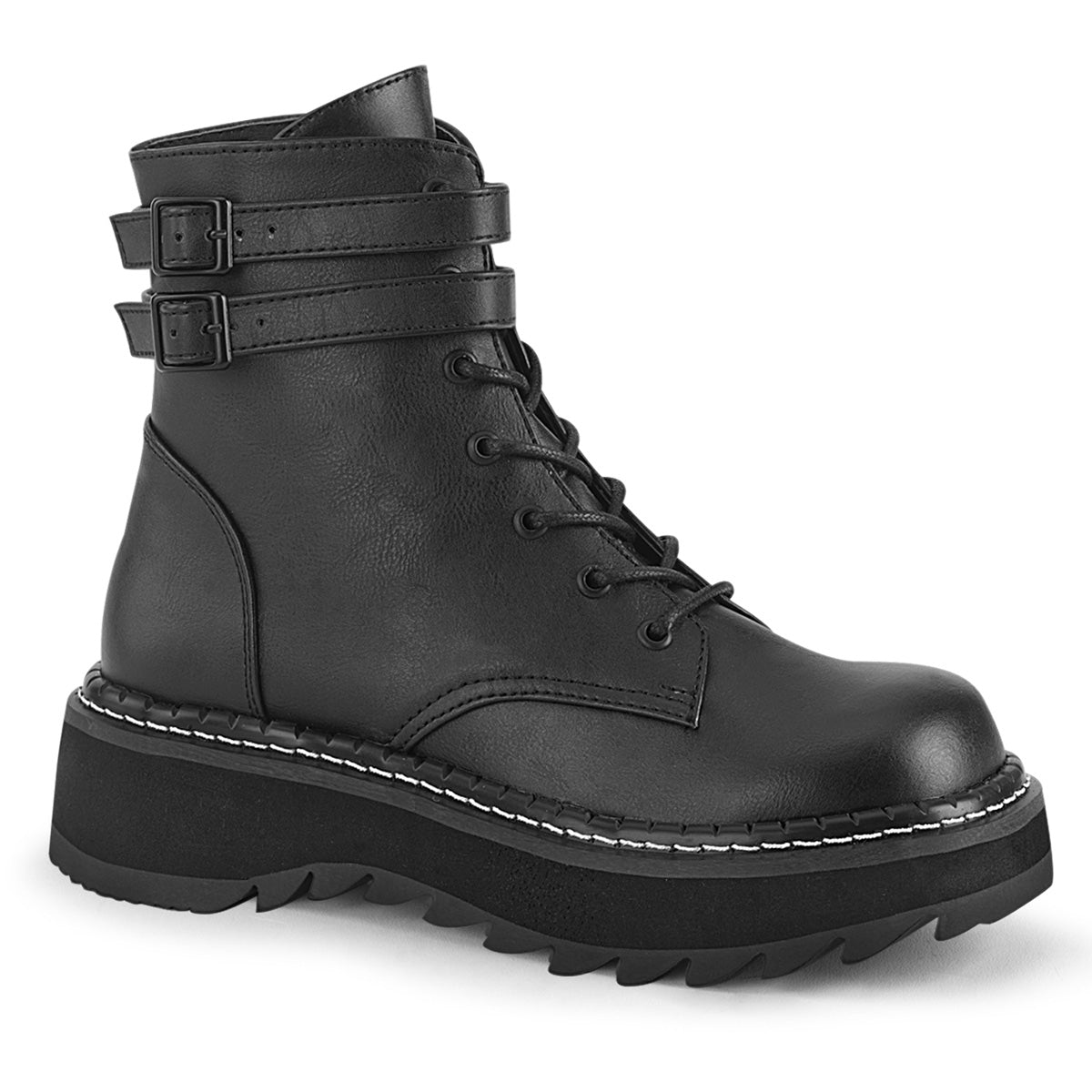 Lilith-152 Lace Up Ankle Buckle – ShirtsNThingsAZ