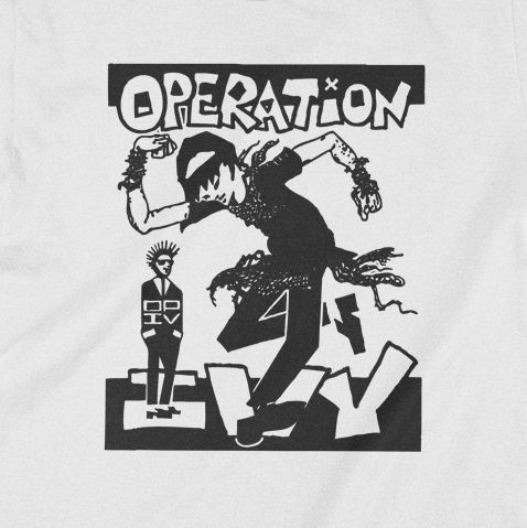 Operation Ivy Skankin on White