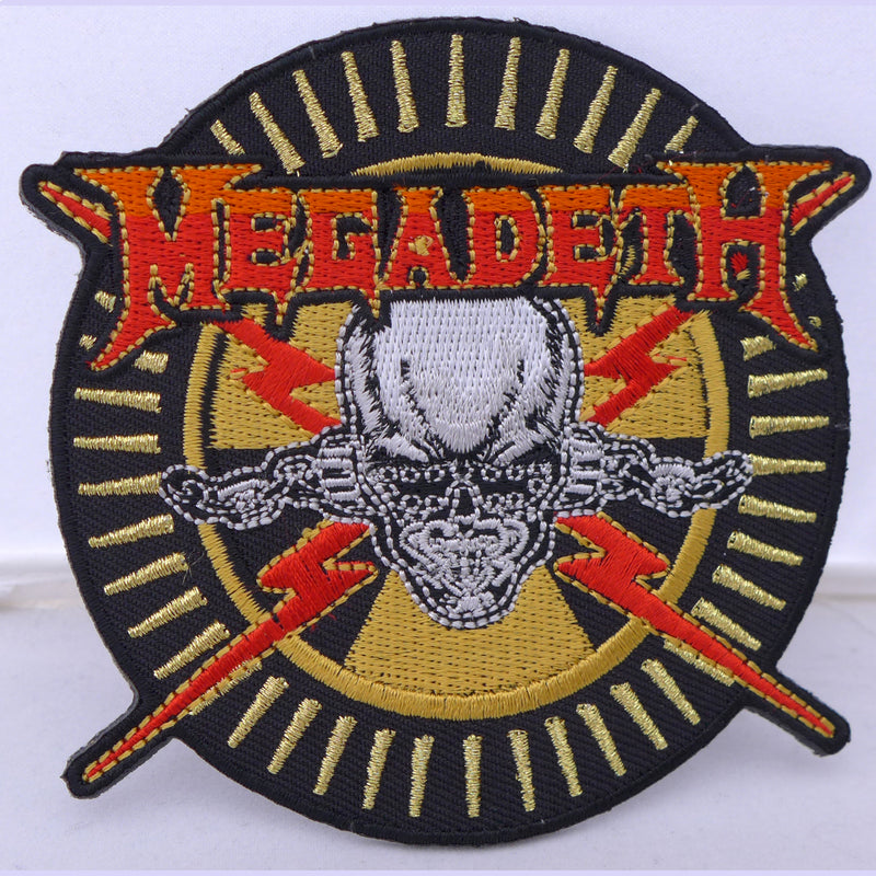 Megadeth Skull & Bullets Patch