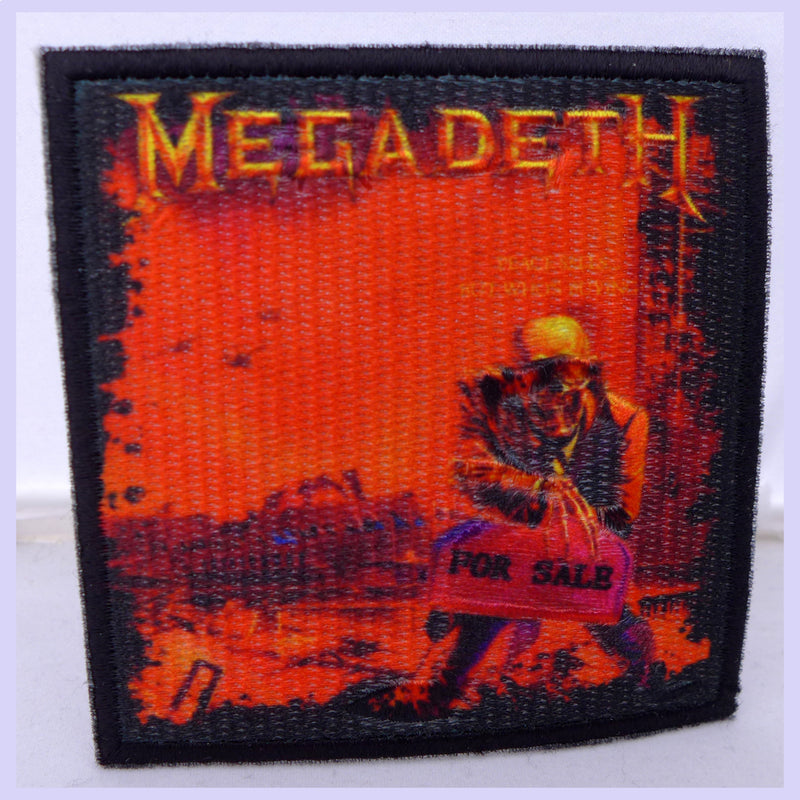 Megadeth Peace Sells Patch