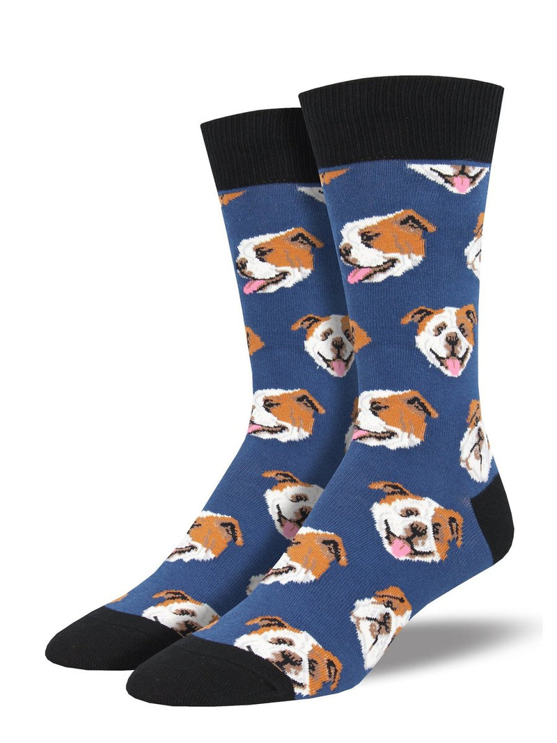 Incredibull Sky Blue Men's Socks