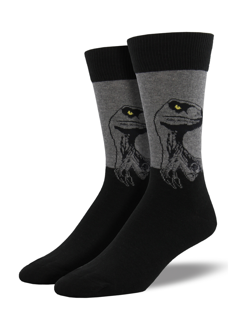 Raptor Gray Men's Socks