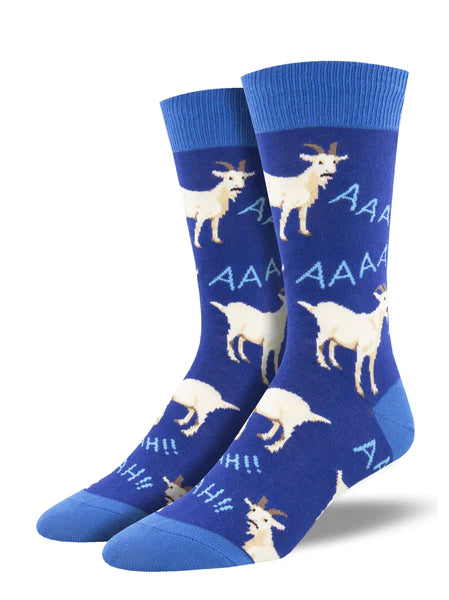 Screaming Goats Socks - Mens - Blue