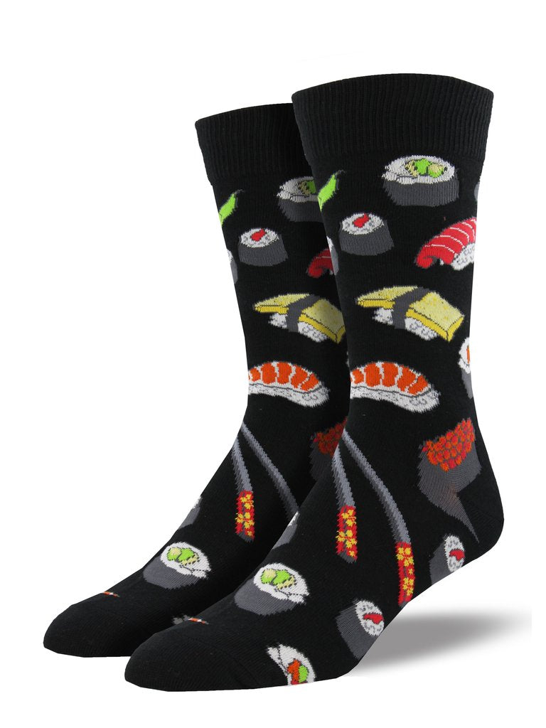 Sushi Black Men's Socks