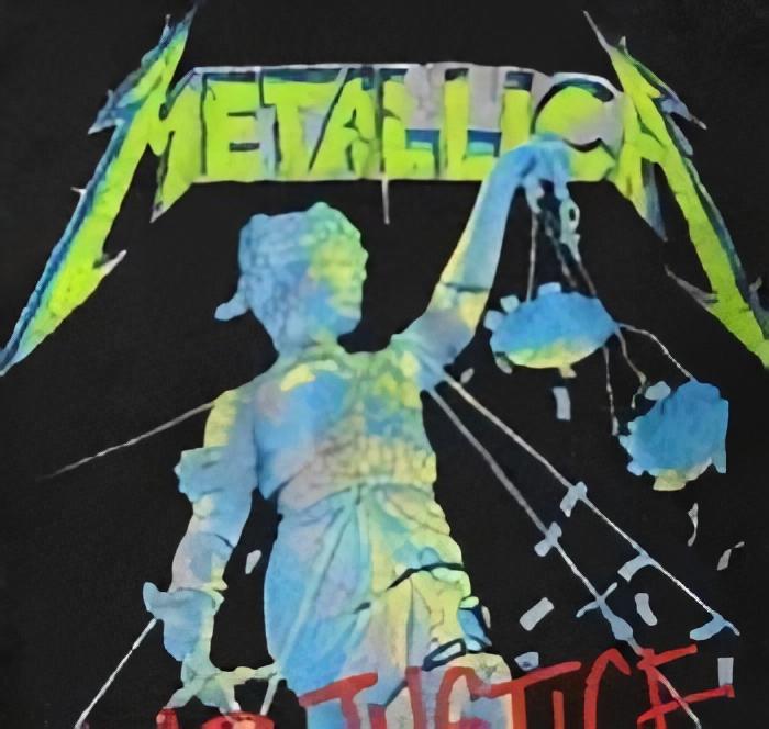 Metallica Justice Neon T-Shirt