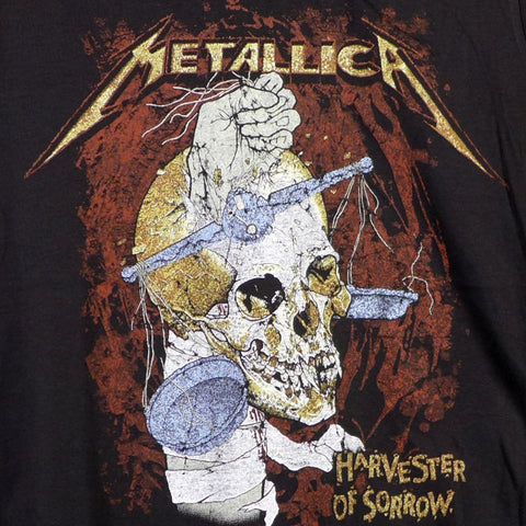 Metallica Harvester of Sorrow Heavy Metal T-Shirt, S