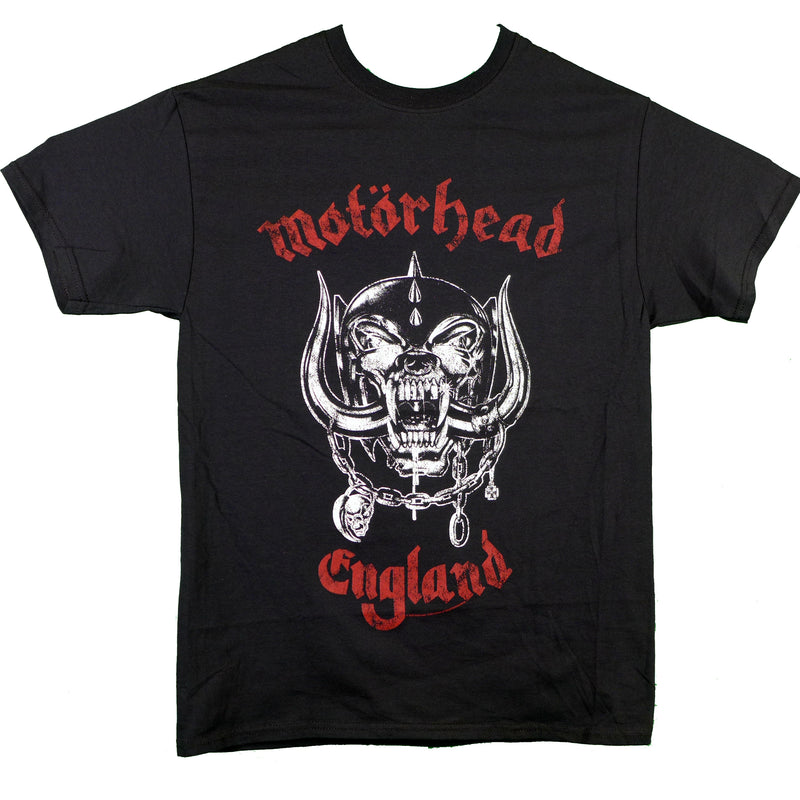 Motorhead Red England Distressed