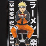 Naruto Sitting and Eating Ramen T-Shirt