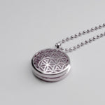 Flower of Life with Stone Necklace