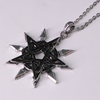 Gothic Pentagram with Spears Necklace