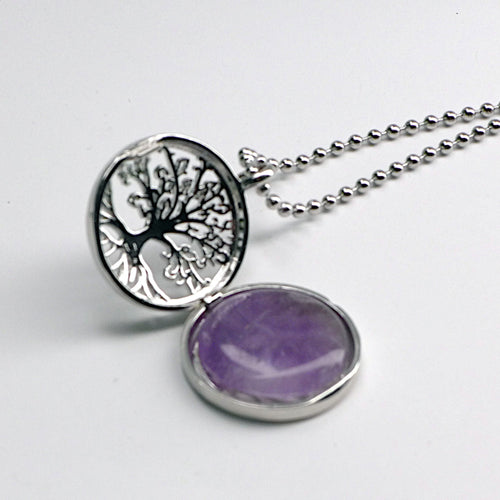 Tree of Life Diffuser Necklace