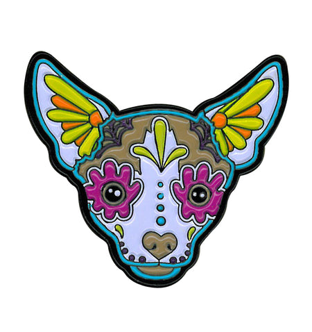 Cali Chihuahua Enamel Pin