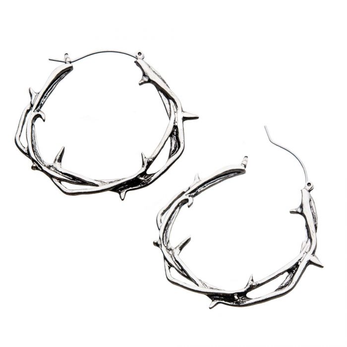 Thorn Plug Hoops