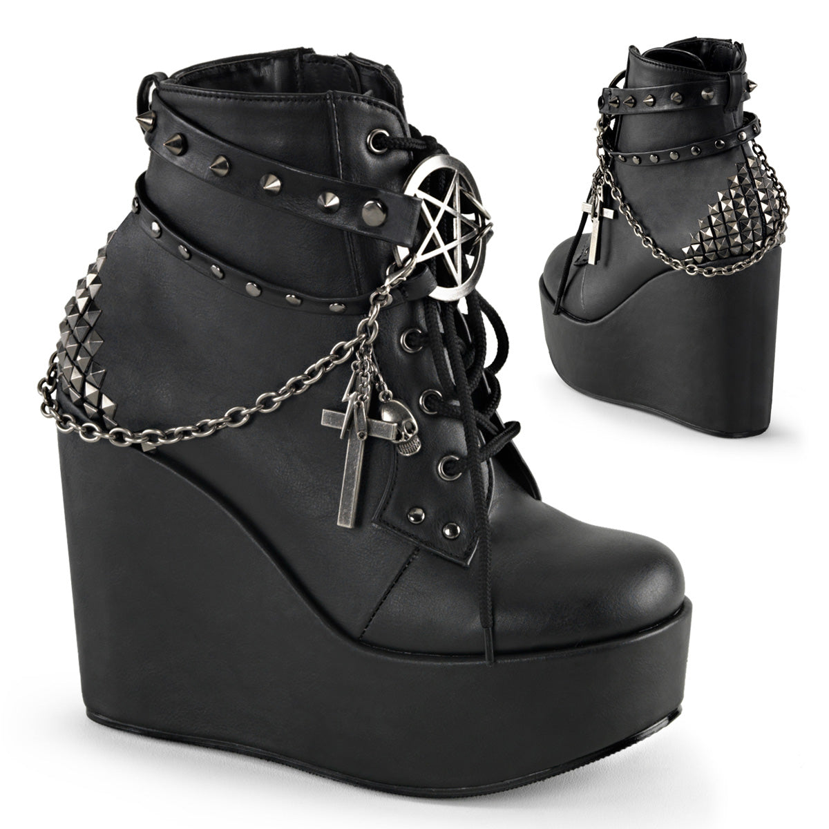 Poison-101 5" Wedge w/Charms