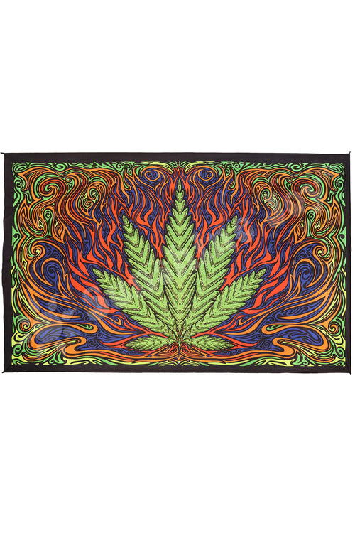 3D Hot Leaf Horizontal