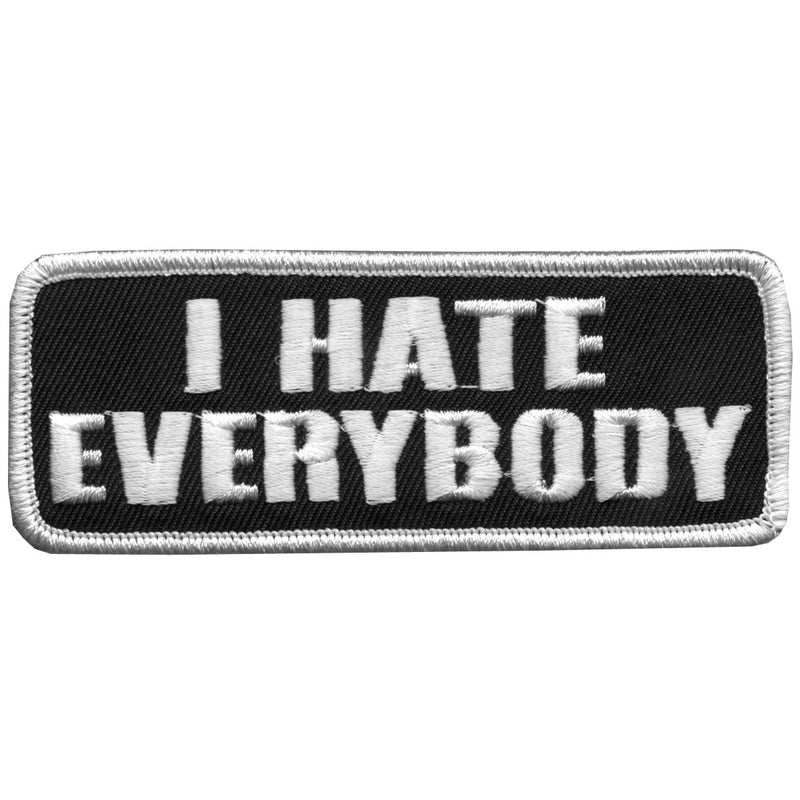 I Hate Everybody Patch