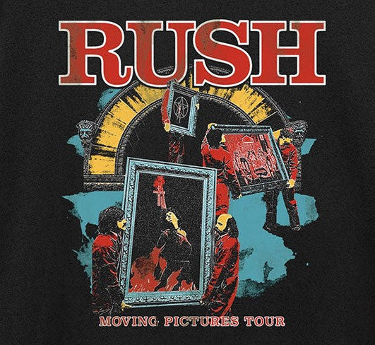 Rush Moving Pictures Tour 1981 T-Shirt