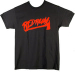 Redrum-Red on Black