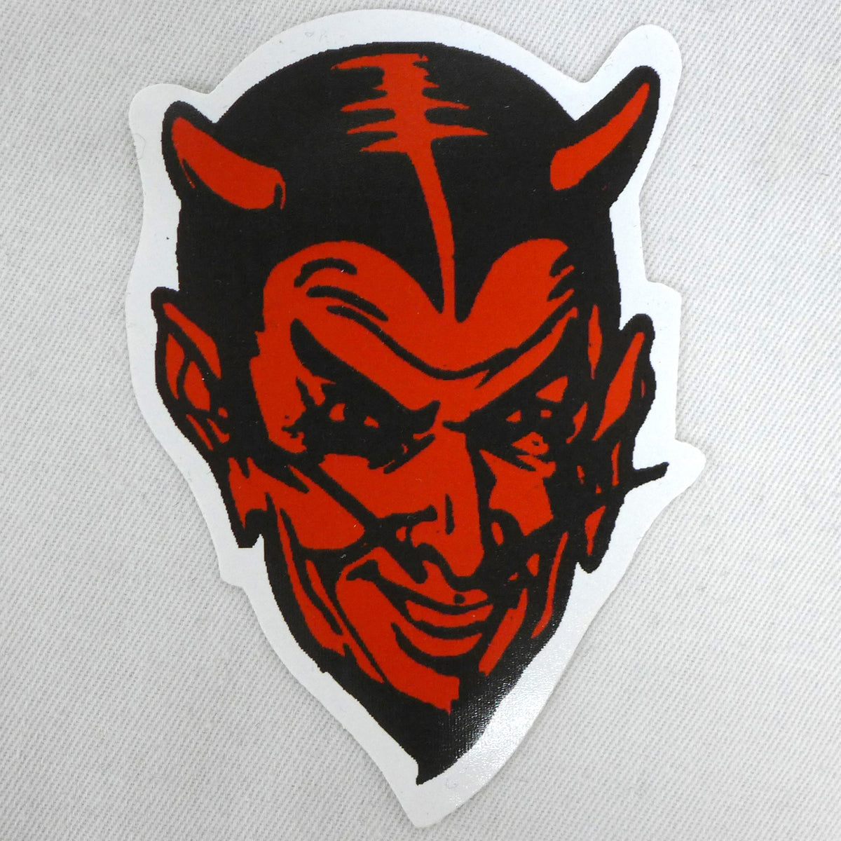 Devil Background Sticker Mini Sticker- Devil – ShirtsNThingsAZ