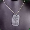 Social Distortion Dog Tag Necklace