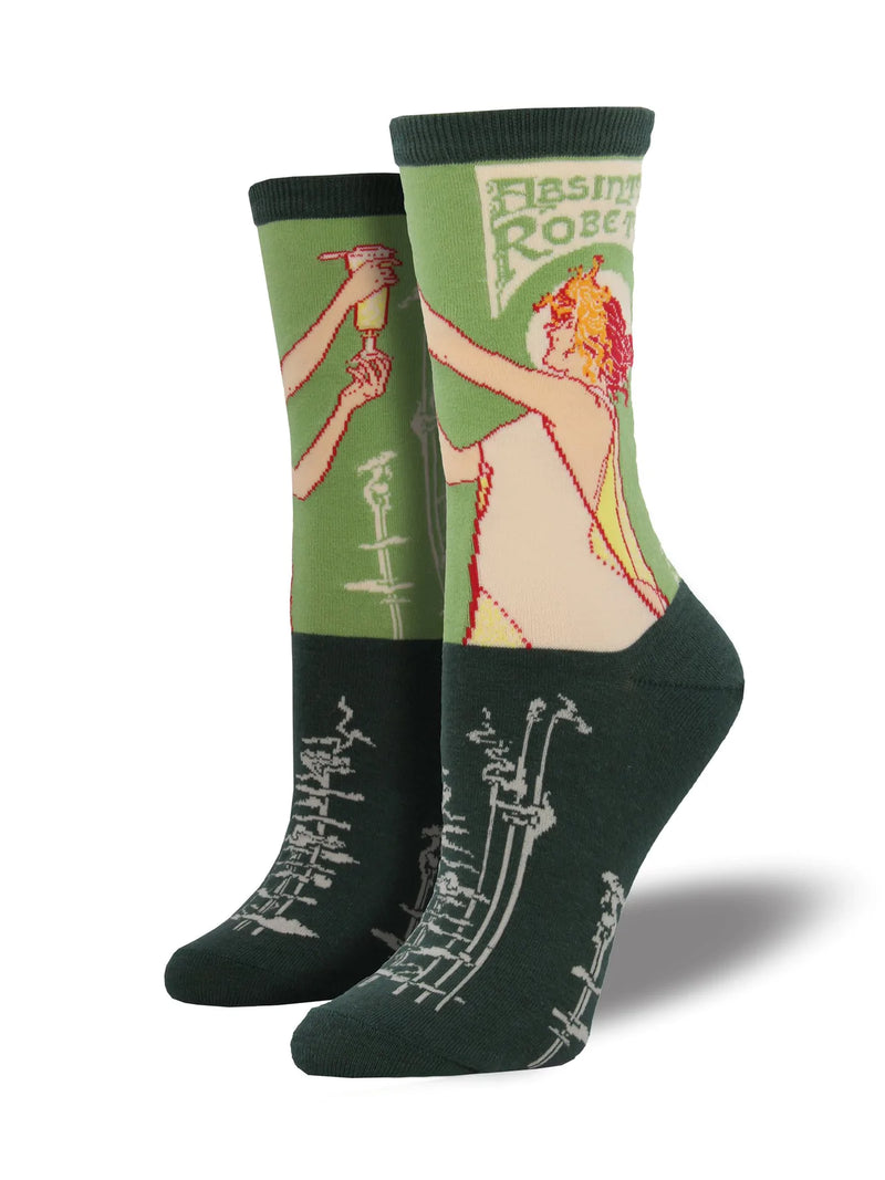 Absinthe Girl Women's Socks