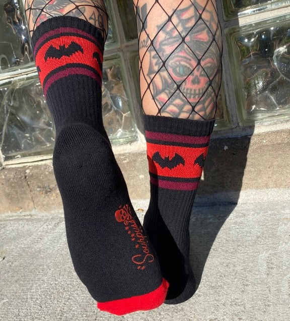 Bat Stripe Crew