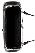 Batty Pinstripe Purse Blue