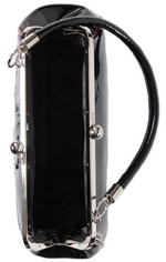 Webbed Widow Purse Black/Pink