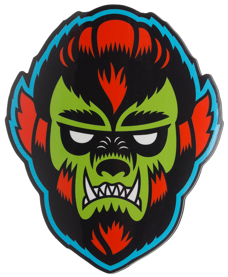 Wolfman Sourpuss Sticker