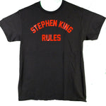 Steven King Rules-Red on Black