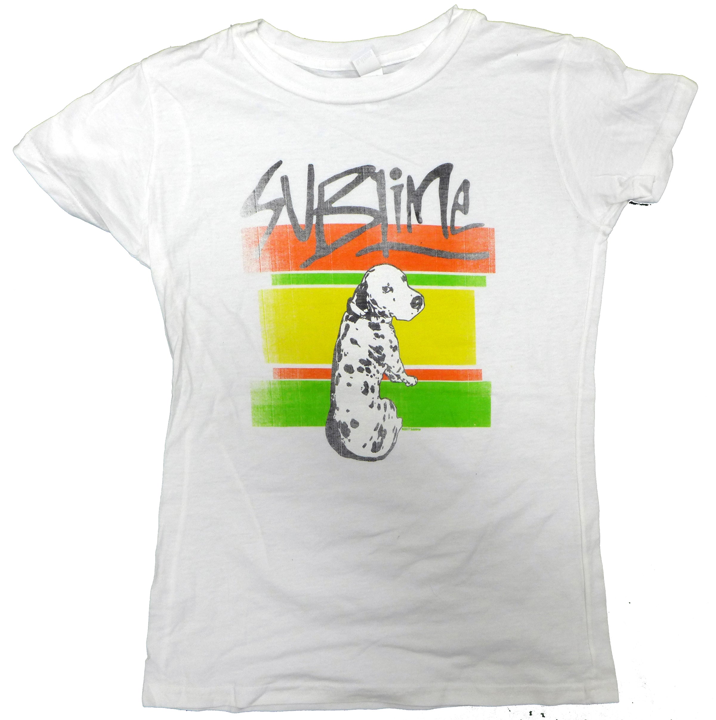 Sublime Juniors Dalmation White Tee