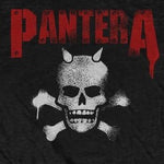 Pantera Horned Skull Stencil
