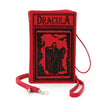 Dracula Red Book Crossbody Purse