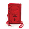 Dracula Red Book Crossbody Purse