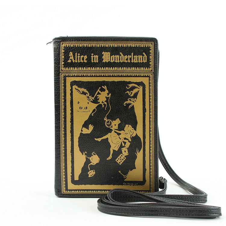 Alice in Wonderland Book Clutch