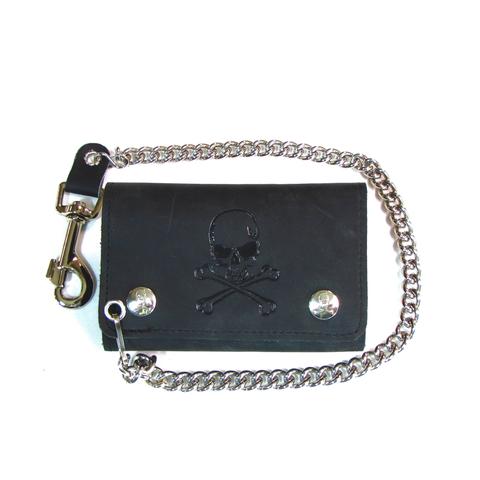 Skull XL Trifold Wallet