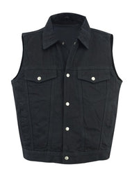 Black Denim Vest (BattleVest)