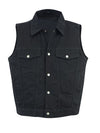 Black Denim Vest (BattleVest)