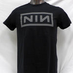 NIN Grey Logo on Black