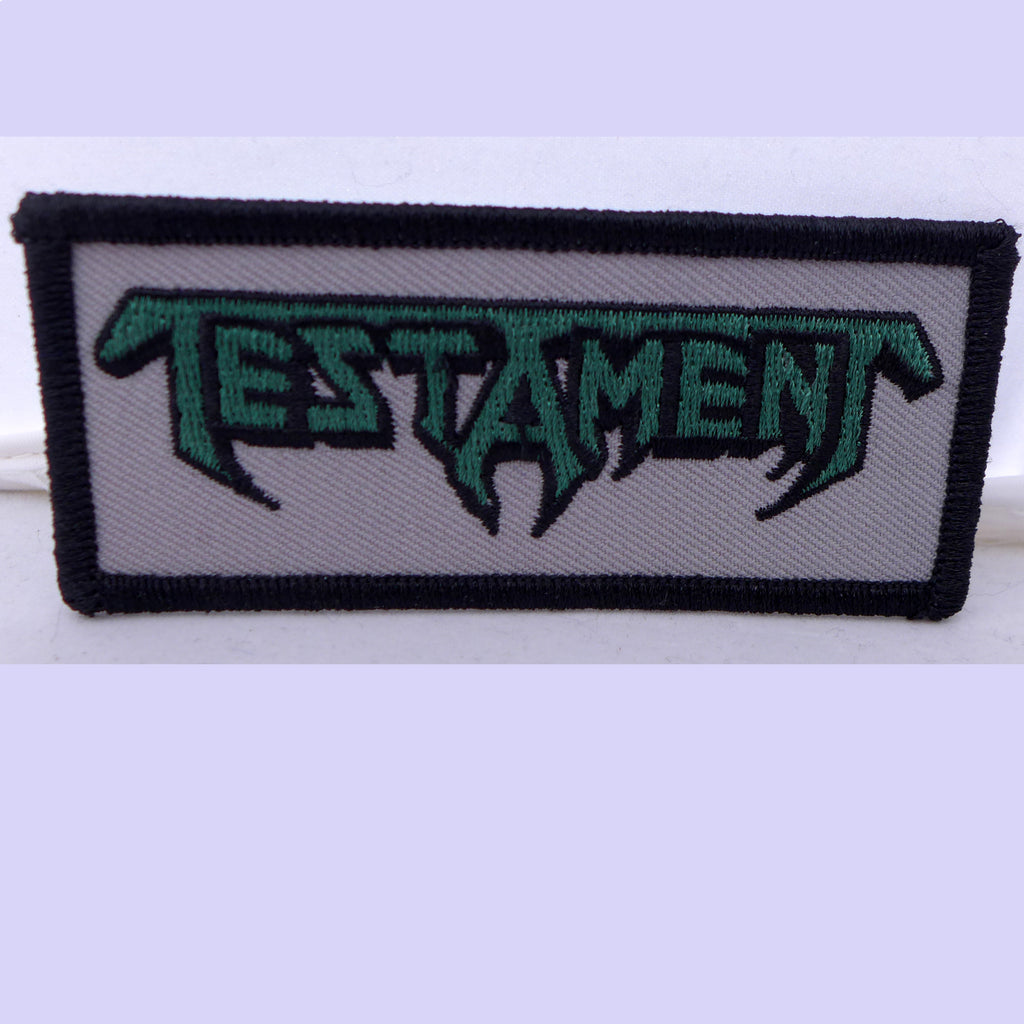 Testament Logo Patch – ShirtsNThingsAZ
