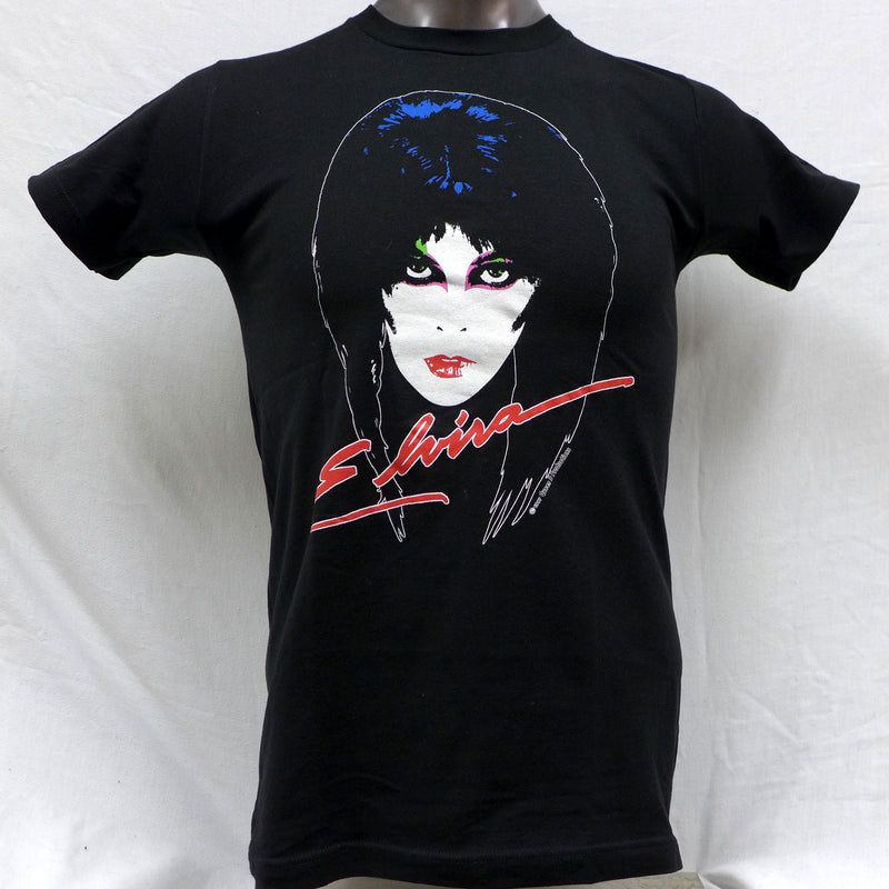 Elvira 80's Mens Black T